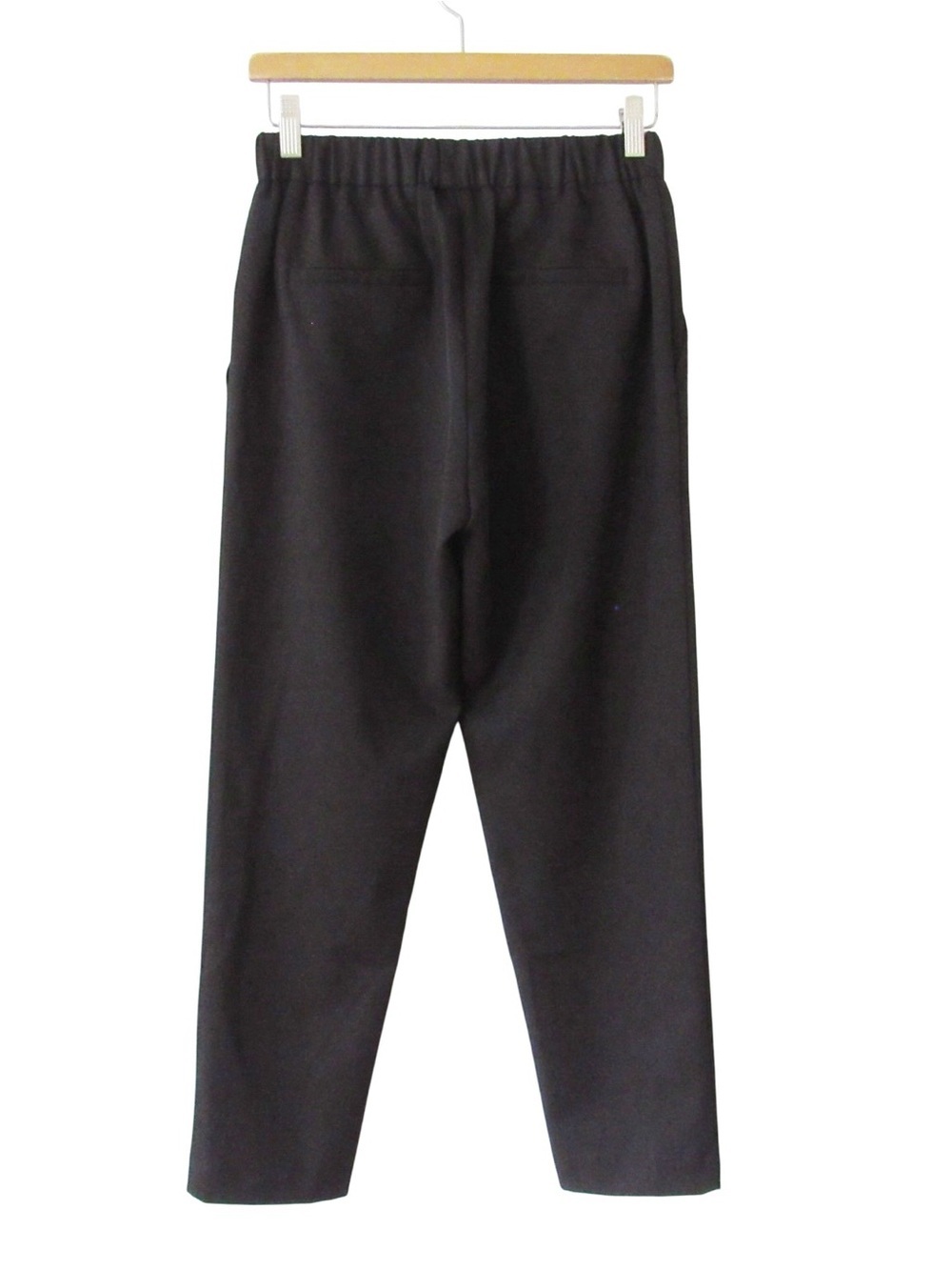Modern Citizens Black Pants XS Straight Leg Elastic Waist High Rise Careerwear - Picture 4 of 11